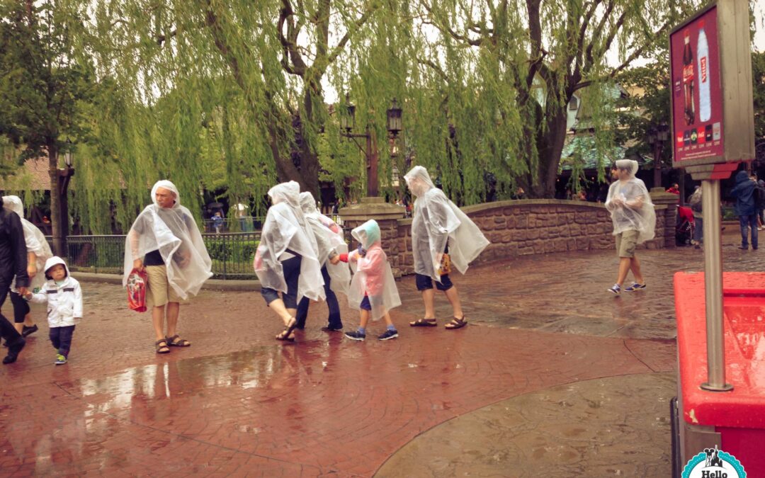 Comment s’habiller dans le parc d’attractions en cas de pluie ?
